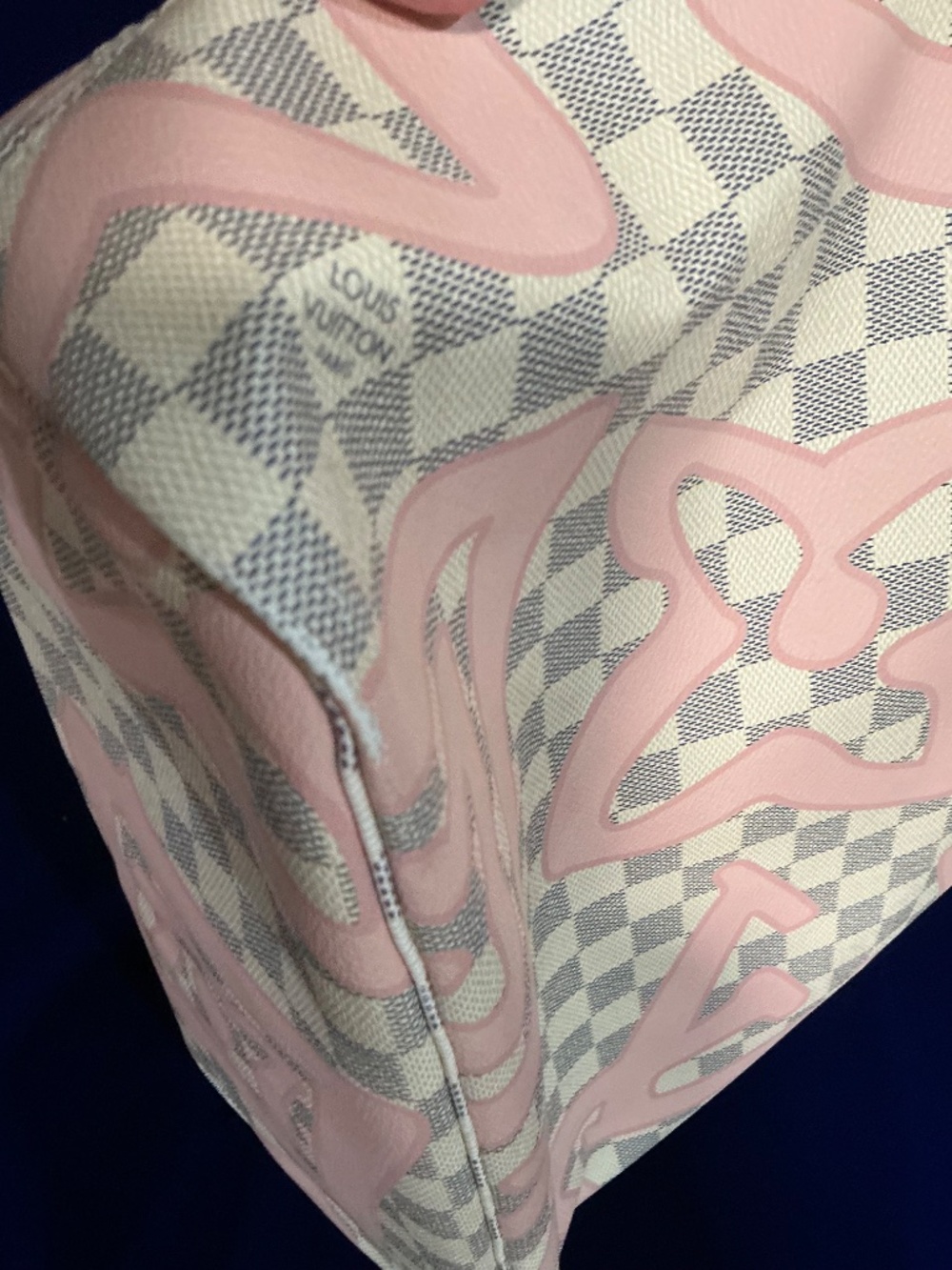 ✨Special edition Authentic Louis Vuitton Damier Azur Tahitienne Neverfull MM - Picture 6 of 16